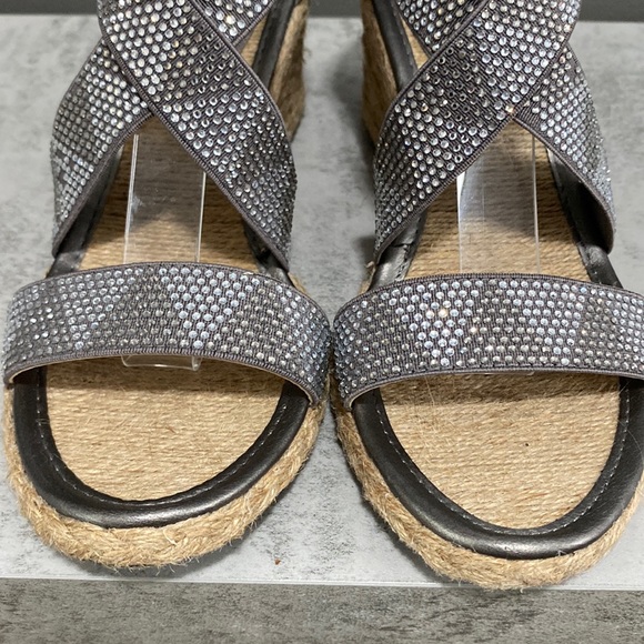 Adrienne Vittadini Women's Barri Strappy
Espadrille Wedge Sandals Size 7 - Picture 5 of 13